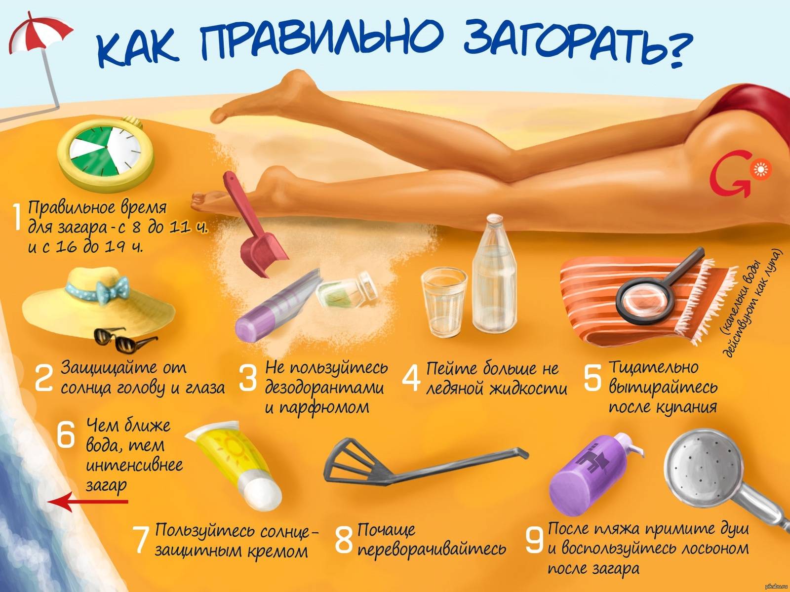Как быстро загореть на солнце до шоколадного цвета? в какое время лучше загорать? как правильно загореть в домашних условиях?