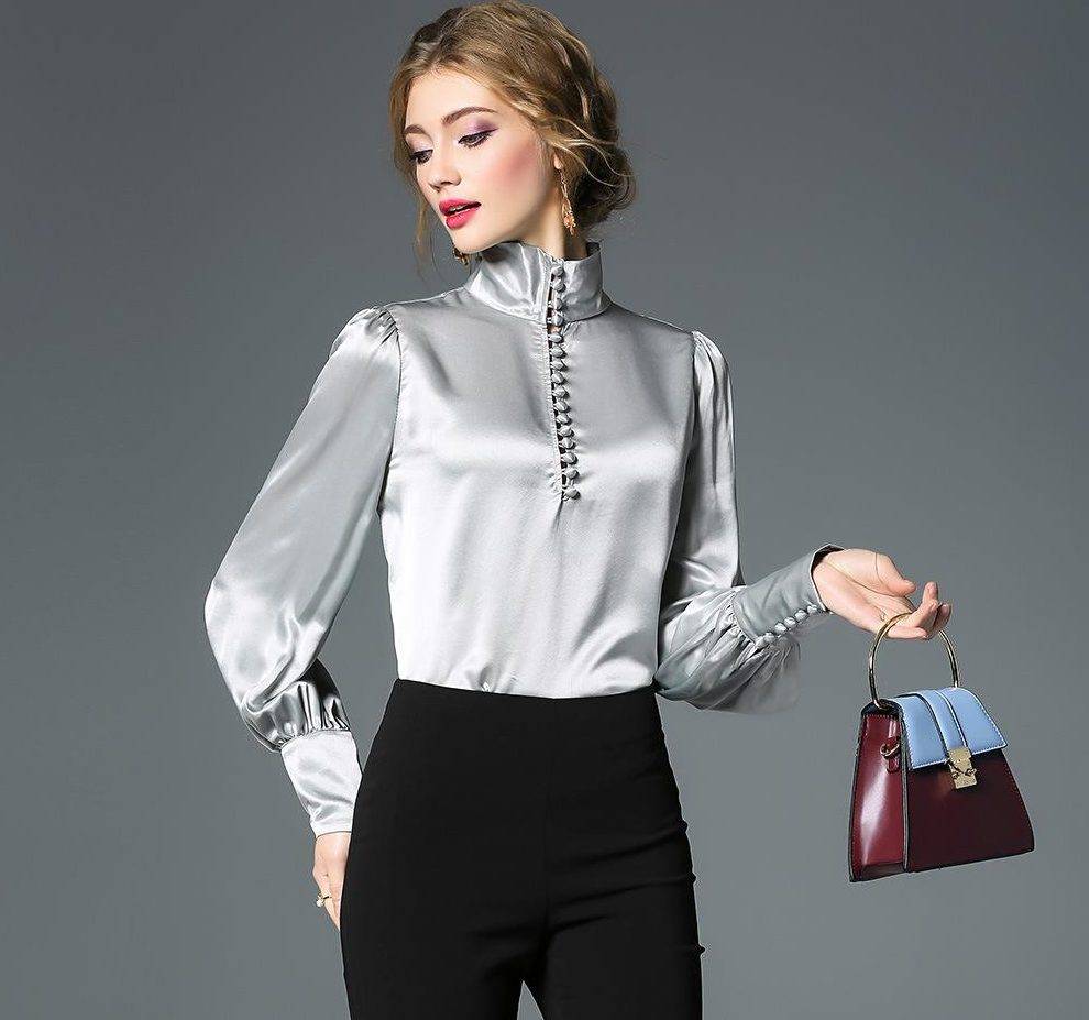 Модные блузки из шифона 2019 2020 года: фото