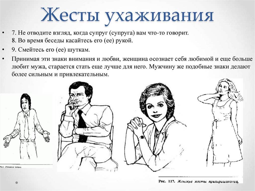 Невербальные сигналы аттракции (симпатии)