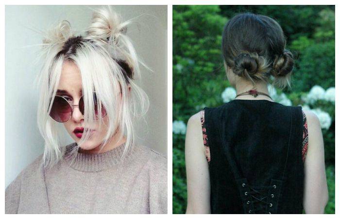 Быстрая прическа на средние волосы своими руками на каждый день с резинкой