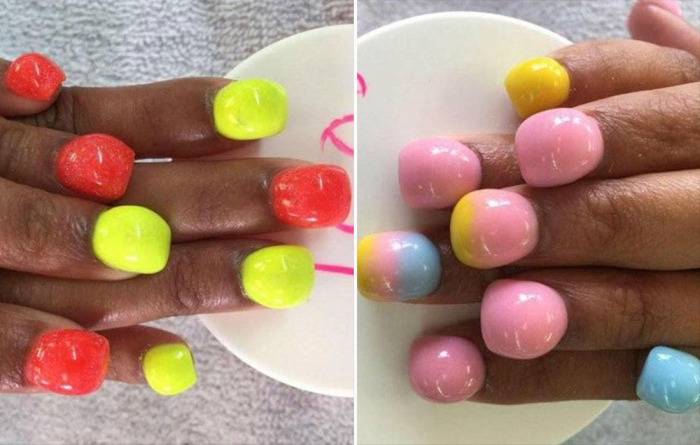 Бабл-маникюр (30 фото): что это и как делать «buble gum»