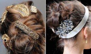 Быстрая прическа на средние волосы своими руками на каждый день с резинкой