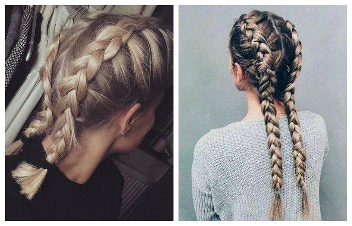 Быстрая прическа на средние волосы своими руками на каждый день с резинкой