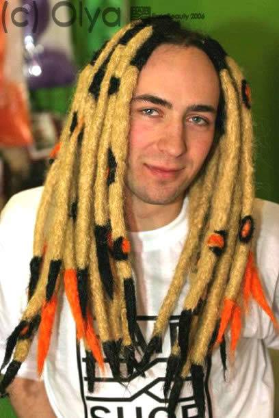 Как сделать дреды в домашних условиях на короткие, длинные волосы из ниток, канекалона, пряжи. фото